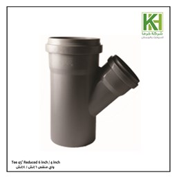 Show details for Tee 45° Reducer Picture of Tee 45° Reducer